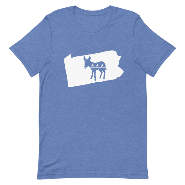 PA Democratic Short-Sleeve Unisex T-Shirt