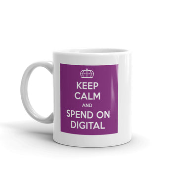 Keep Calm & Spend On Mug